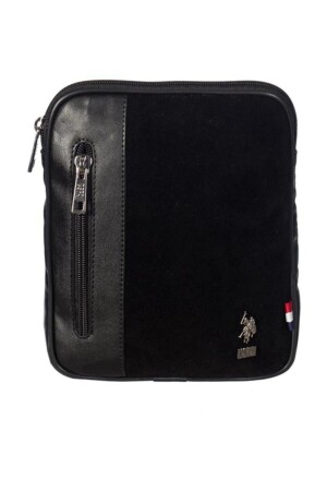 حقيبة الرسول السوداء من رجال MNZ PLEVR6750 - U.S. Polo Assn.