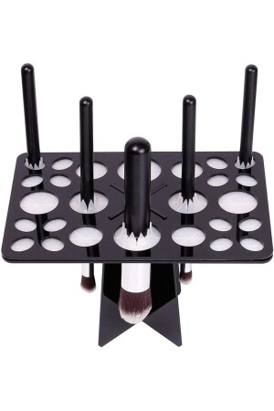 فرشاة مكياج MNZ - منصة جفاف - منظمة فرشات قابلة للتثبيت - Pop Beauty