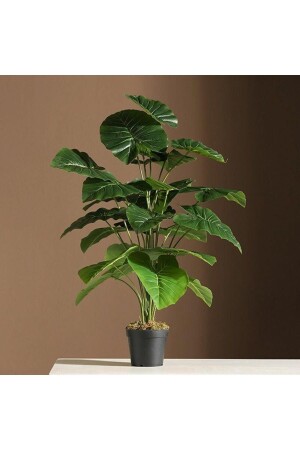 MNZ-الزهرة الاصطناعية في حاوية Pothos خضراء 18 فرع 60 سم غرفة المعيشة الزهرة الاصطناعية النبات - Nettenevime