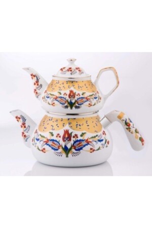 MNZ--تايل مصنوعة يدوياً من البورتسلين فنجان شاي PRA-2888340-5065 - Sultan Çini