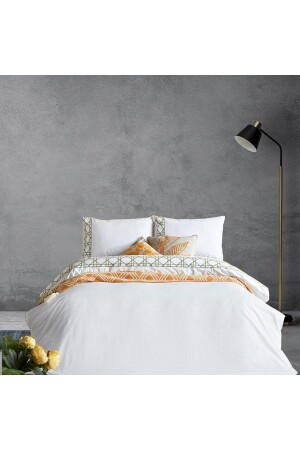 مجموعة غطاء القماش المزروعة من MNZ - مزدوجة - قوة النزول - بيضاء PRA-8332419-5559 - CzyLife