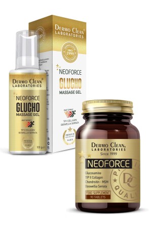 MNZ- Premium Collection Neoforce Glucho Gel 100 مل + Neoforce 90 Tablet Set 153. 01. 276 - Dermo Clean