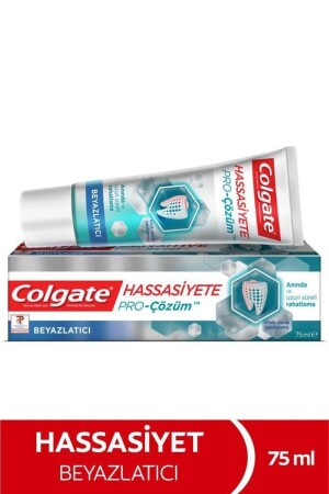 حل MNZ- Pro لحساسية تبييض حساسية حساسية مسح الأسنان الإغاثة 75 مل - Colgate