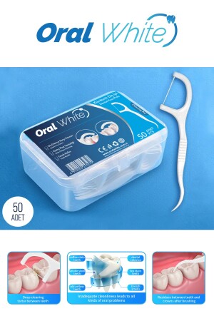 MNZ- تنظيف Pro فلاش الأسنان - Oral White