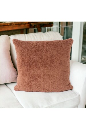 MNZ-مزدوج الجانب الخروف بلوش تيدي Puffy قطبي هدية تزيين رمي وسادة القضية (Puffy-06) - Skhome