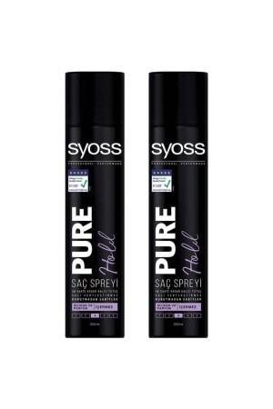 MNZ- Pure Hold Hair Spray 300 مل - Syoss