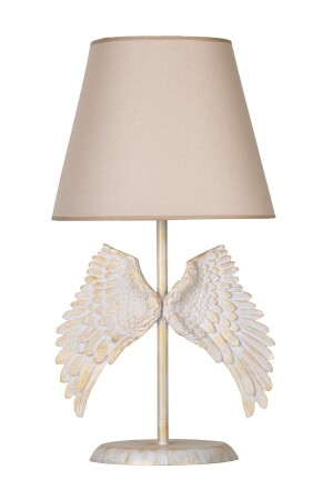 التصميم الحديث من طراز MNZ الملاك المصابيح المظلّة البيضاء الذهبية البيجية qdecabjmlk006 - Qdec