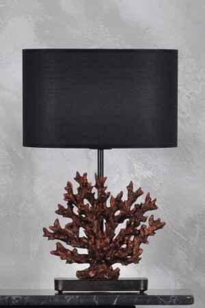 التصميم الحديث من MNZ مرجانية شمعة النحاس الأسود qdecmerabj009 - Qdec