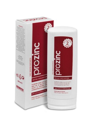 قناع رعاية الشعر MNZ- Quinoa لتمديد عمر الصبغة على الشعر الملوّن الجاف 300 مليل - Prozinc