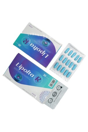 MNZ- R 30 كبسولات متعددة الفيتامينات الليبوسومية المعقدة ريسفيراترول- كوزينزيم Q10- زيوت الأسماك - Lipofta