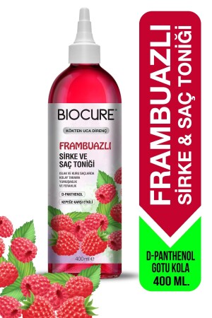 (MNZ- Raspberry Vinegar and Hair Tonic) 400 مليلتر - Biocure