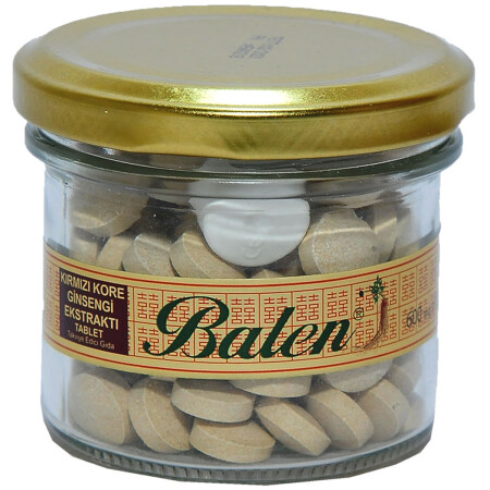 MNZ- Red Korean Ginseng Extract 120 قرص - Balen