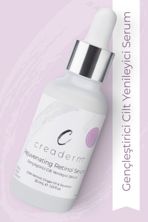 سيروم تجديد الجلد من MNZ- Rejuvenating Skin Renewal Serum (0. 5٪ ريتينول، زيت الزنجبيل والسكوالين) CRDRM3 - CREADERM