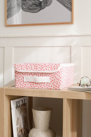 مخزن خزانة مغطى بالرماد من ورق MNZ داخل مجوهرات التجميل غسيل صندوق تخزين المواد المعدة - Rek Home