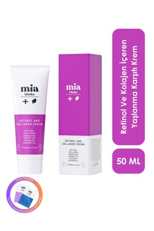 كريم مكافحة الشيخوخة من MNZ- Retinol و الكولاجين 45325 - mia klinika