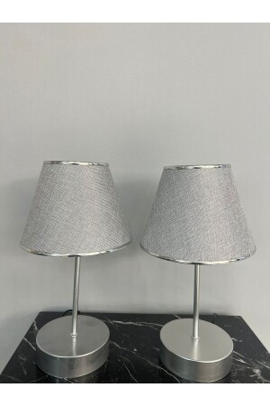 مصباح غرفة نوم مزدوجة حديثة من القطن MNZ - Retro Home Design