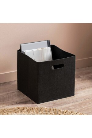 MNZ-مُنظم سلة التخزين المُخزنة من السلة المُخزنة المُنظمة غرفة الألعاب متعددة الأغراض سوداء - Revon