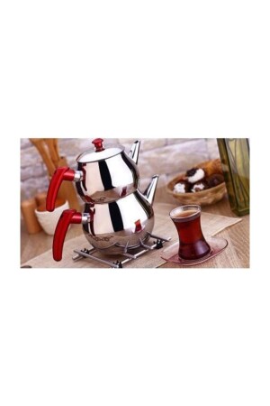 مقلاة الشاي من فولاذ MNZ حجم العائلة - Royal Song