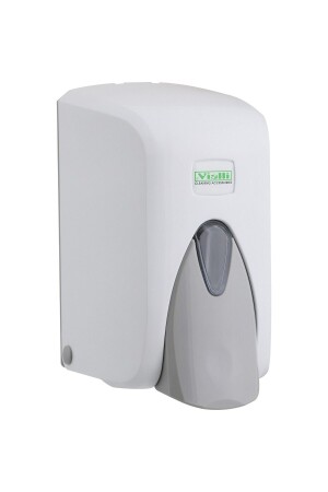 مُصدر صابون سائل MNZ مع غرفة S5 - مُصدر صابون سائل - جهاز صابون سائل - 500 جرام - أبيض SG0040 - Vialli