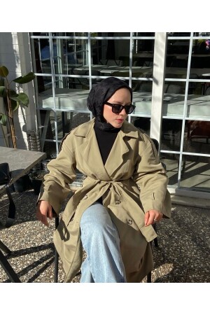 MNZ-إيطالي جاكارد هوندستوت نمط شال أسود - Armanda