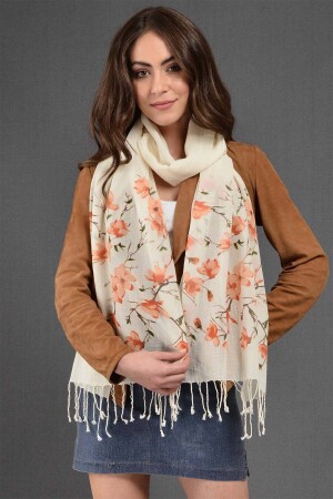 MNZ-أبريكوست زهرة القطن شال كبير - Dosimira