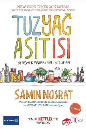 - MNZ - الحمض الدهني الحرارة - دقيقات الطبخ الجيد - Samin Nosrat 0001781386001 - The Kitap