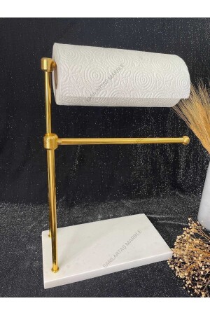 MNZ- حمام حاملة منشفة يدوية منشفة يدوية من الرخام - SARITAŞ