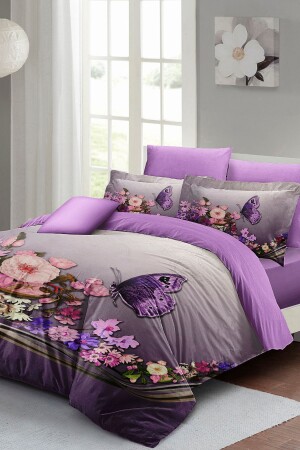 يوم الأم (MNZ) - غطاء ملابس مزدوجة المنسوجة خاصة من القطن (Satin Butterfly) - Monohome