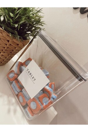 MNZ- ميكا ديكوراتيف غسيل الأطباق أقراص تخزين الحاوية فراغ الغطاء SDR8080 - Milenay