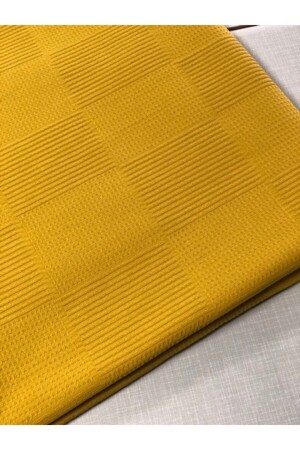 MNZ-مزدوج الخنجر، لون الخردل، لا تقلص Sefa22117 - Sefaoğlu tekstil