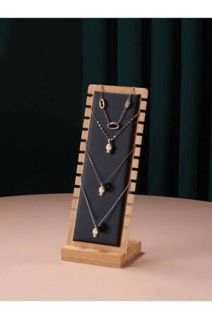 منظمة مجوهرات خشبية مزخرفة MNZ - Segalife