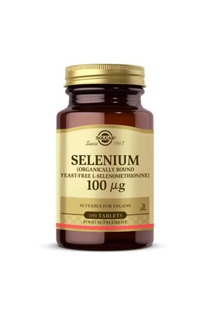 MNZ- Selenium 100 Mcg 100 حبوب منع الحمل - Solgar