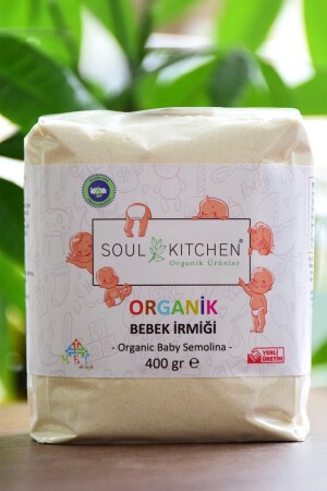 MNZ- عضوية للطفل Semolina 400gr - Soul Kitchen Organik Ürünler