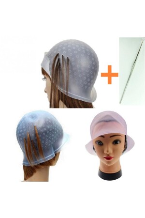 MNZ-سليكون الرفع قبعة ثقب لون الشعر معصمة معدنية - Sinka