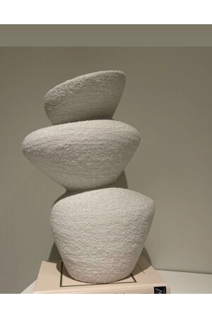 عبوة صخرية من سيراميك MNZ - Şirin Hobi Atölyesi