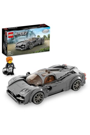 MNZ-® Speed Champions Pagani Utopia 76915 - مجموعة بناء السيارات للأطفال من 9 سنوات فصاعداً (249 قطعة) - Lego