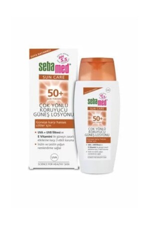 MNZ-مصمدة للماء مصطلحات حماية الشمس المتنوعة Spf 50+ 150 مل - 410304089877711 KAR119KOZ - Sebamed
