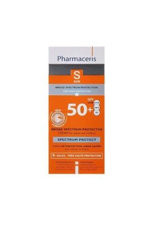 كريم حماية الشمس من الطيف الواسع MNZ Spf 50+ Uvb + Uva + Hev + Ir 5900717149069 - Pharmaceris