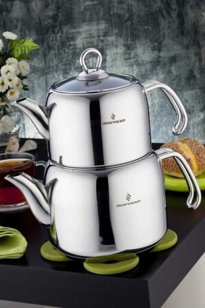 كوب شاي من فولاذ MNZ مع غطاء بخار ناعم SSCS-K الصغير - Sofram