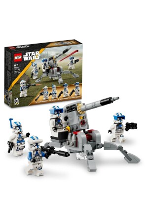 MNZ-® Star WarsTM 501. حزمة معركة قوات الكلون 75345 - مجموعة بناء للأطفال من سن 6 فصاعداً (119 قطعة) DFN75345 - LEGO