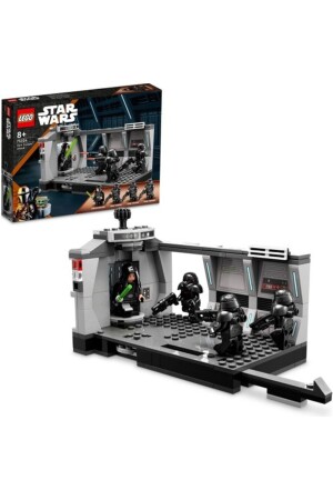 MNZ-® Star WarsTM Dark TrooperTM Assault 75324 - مجموعة بناء للأطفال من سن 8 فصاعداً (166 قطعة) RS-L-75324 - LEGO