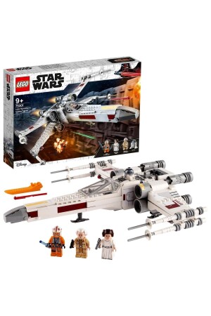 MNZ-® Star WarsTM Luke Skywalker's X-Wing FighterTM 75301 - مجموعة بناء الأطفال (474 قطعة) U334174 - LEGO