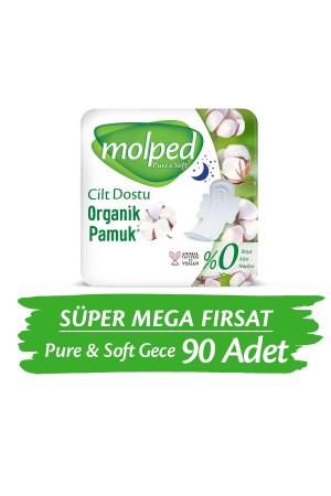 (MNZ) - ليلة نقية و ناعمة (Super Mega Pack) 90 قطعة - Molped