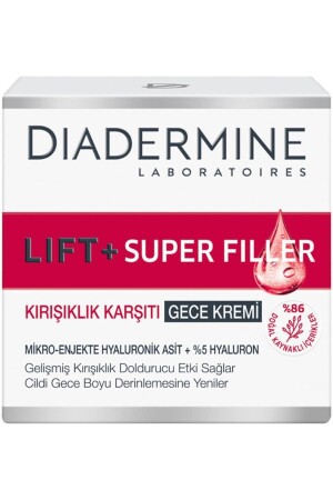 MNZ- Superfiller Hyaluron Effect كريم ليلي مضاد للجلد 50 مل TYC00241304692 - Diadermine