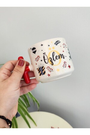 موضوع عام جديد شخصي من قبل MNZ تميزات عام جديد طراز T Mug Latte Cup Hm HappyM-SK-3046 - happy mountains