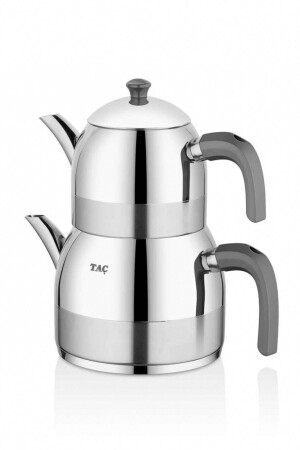 MNZ-فانيسا قاعدة إدخال الشاي مجموعة الرمادي TAC-5898 - Taç