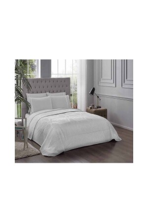 MNZ-باركر جاكارد مزدوج القماش مجموعة الرمادي المرنة باكوكوزال TACH000094 - Taç