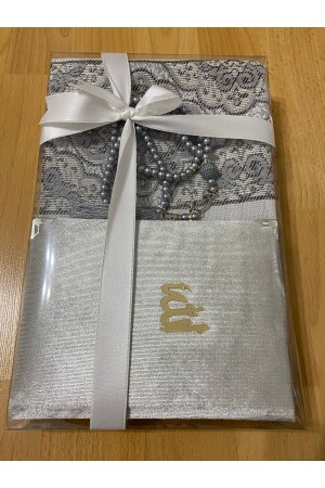 مجموعة من الهدايا من طراز MNZ Taffeta فرنغ شاحب الصلاة السجادة الصلاة ياسين - Ayhanhome