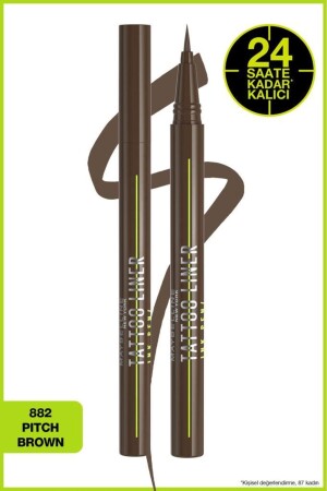 MNZ- Tattoo Liner الحبر القلم العين المتحركة براون - Maybelline New York