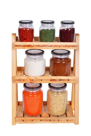 مرفق العطور من الخشب من طراز MNZ Tb0082 TB0082 - Tahta Bahçesi